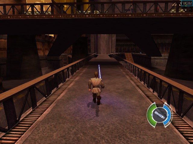 In-game screen of the game Star Wars - Obi-Wan on Microsoft Xbox