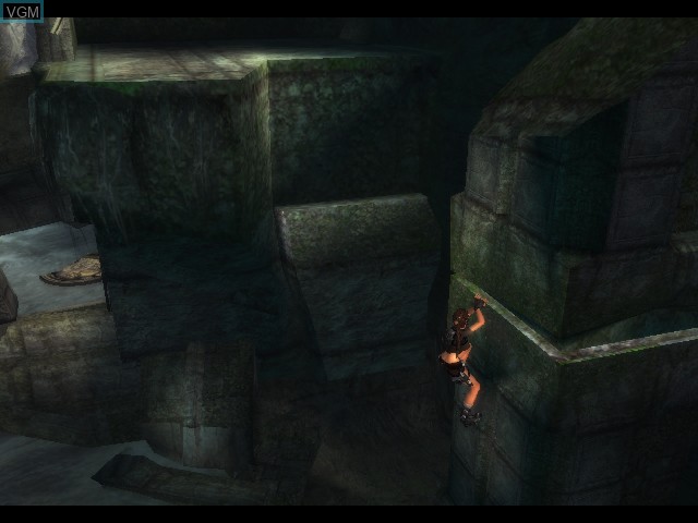 In-game screen of the game Tomb Raider - Legend on Microsoft Xbox