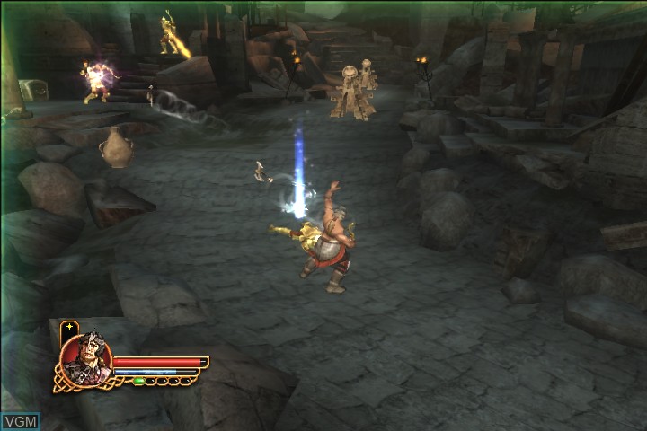 In-game screen of the game Gauntlet - Seven Sorrows on Microsoft Xbox