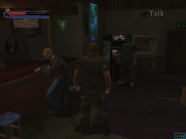 In-game screen of the game Final Fight - Streetwise on Microsoft Xbox