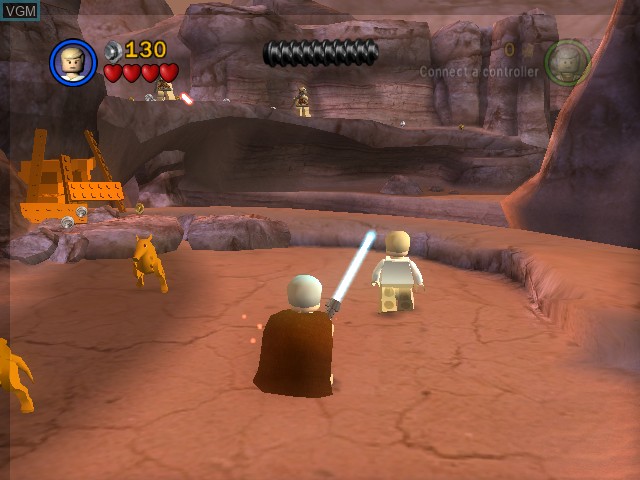 In-game screen of the game LEGO Star Wars II - The Original Trilogy on Microsoft Xbox