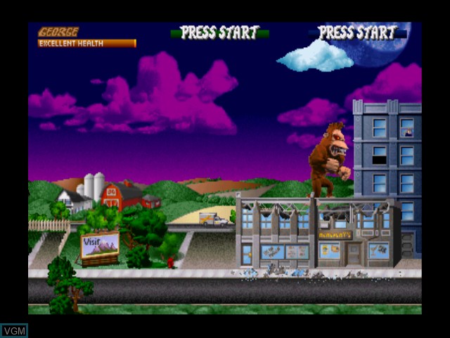 In-game screen of the game Midway Arcade Treasures 2 on Microsoft Xbox