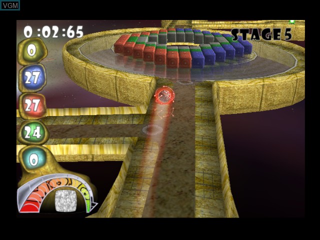 In-game screen of the game Mojo! on Microsoft Xbox