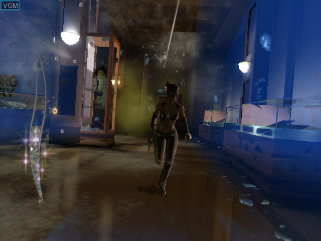 In-game screen of the game Catwoman on Microsoft Xbox