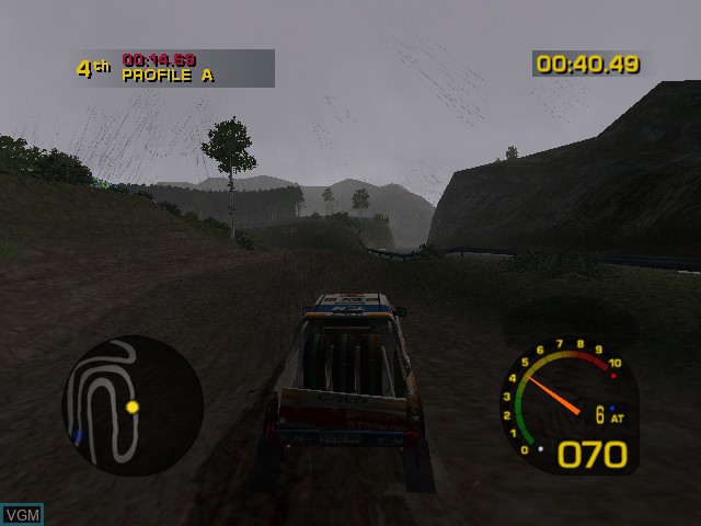 In-game screen of the game Dakar 2 on Microsoft Xbox