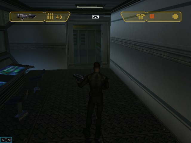 In-game screen of the game RLH - Run Like Hell on Microsoft Xbox
