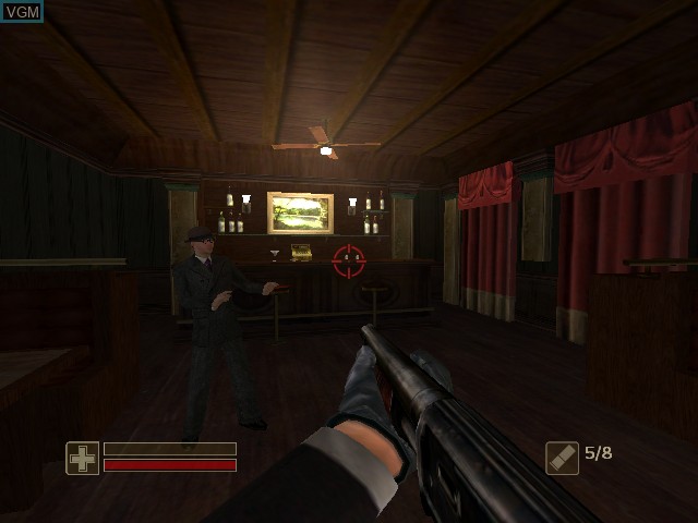 In-game screen of the game Chicago Enforcer on Microsoft Xbox