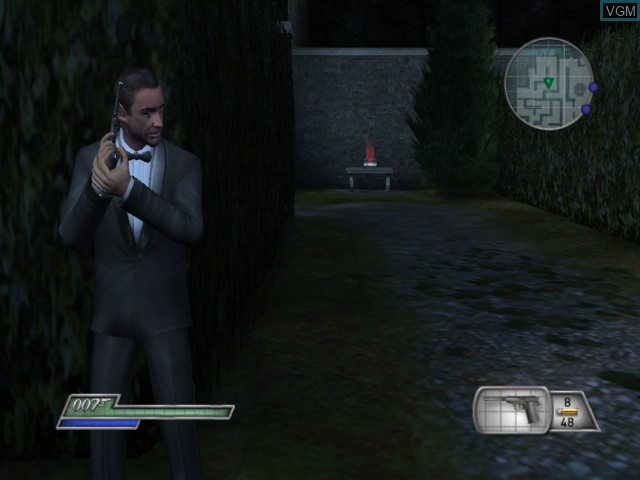 In-game screen of the game 007 - From Russia With Love on Microsoft Xbox