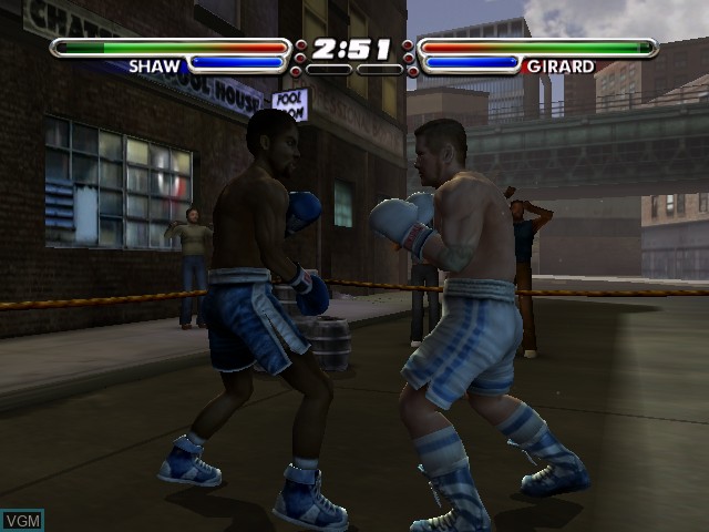 In-game screen of the game Rocky - Legends on Microsoft Xbox