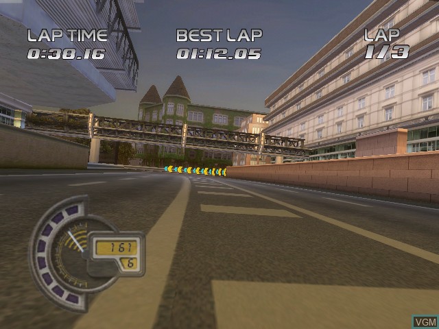 In-game screen of the game Speed Kings on Microsoft Xbox