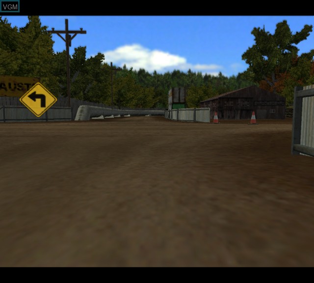 In-game screen of the game Dukes of Hazzard, The - Return of the General Lee on Microsoft Xbox