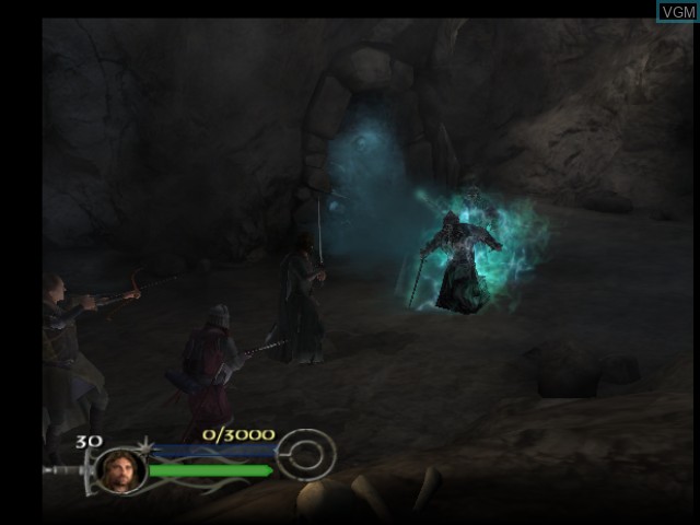 In-game screen of the game Lord of the Rings, The - The Return of the King on Microsoft Xbox