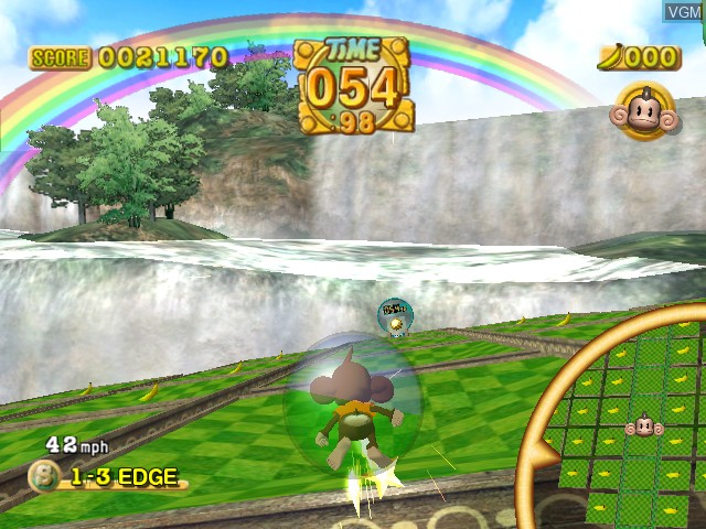 In-game screen of the game 2 in 1 Combo Pack - Sonic Heroes / Super Monkey Ball Deluxe on Microsoft Xbox